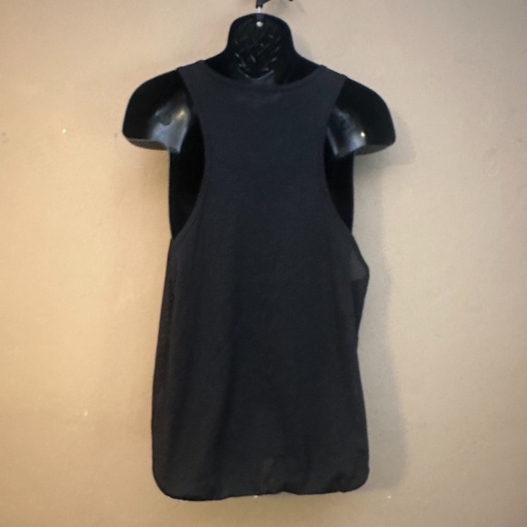 Addicted Cinch Waist Mesh Tank Top XL 36 Gently worn 100% polyester - Picture 4 of 4